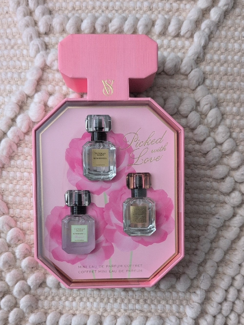 Victoria's Secret Pink Floral Mini Perfume Gift Set